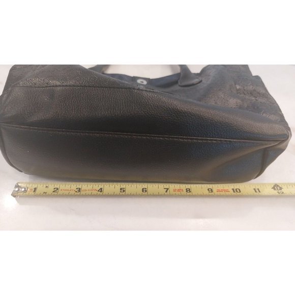 Tommy Hilfiger Black Handbag‎ Shopper Tote Purse Logo - Picture 11 of 15